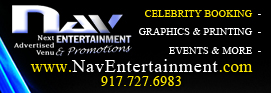 Book Celebrities | Flyers Designed | Websites Created